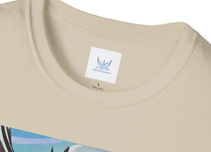 Cyberpunk Samurai Owl Softstyle T-Shirt