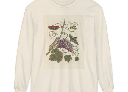 Botanical Pl.49 by Maria Sibylla Garment-dyed Long Sleeve T-Shirt
