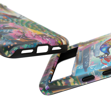 Techno Plumes Phone Cases