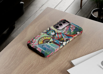 Cyberpunk Geisha Phone Cases
