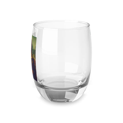 Mona Lisa by Leonardo da Vinci Whiskey Glass