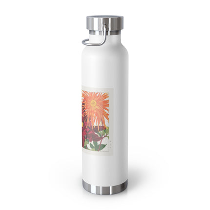 Dahlia by Tanigami Kônan Copper Vacuum Insulated Bottle, 22oz