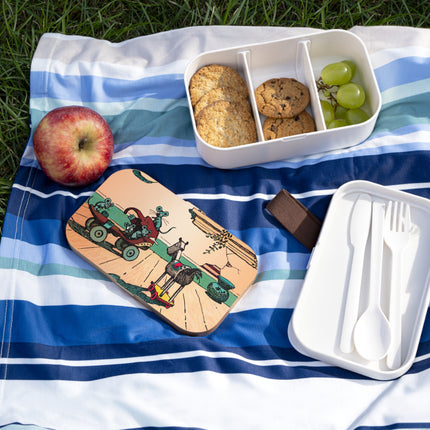 Roller-Skate Mouse Brigade Bento Lunch Box