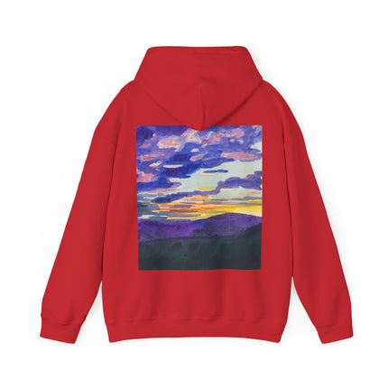 Naturstudie XII by Karl Wiener Heavy Blend™ Hooded Sweatshirt