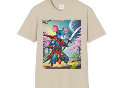 Cyber Samurai Rat Softstyle T-Shirt