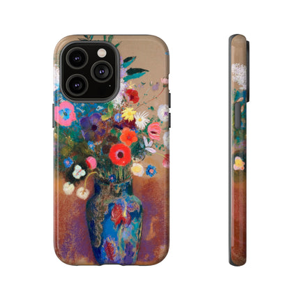Bouquet of Flowers by Odilon Redon Phone Cases