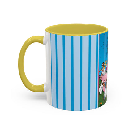 Enchanted Easter Gathering Colorful Mugs (11oz, 15oz)