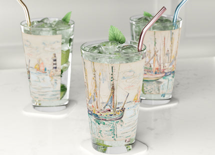 Groix by Paul Signac Glass, 16oz