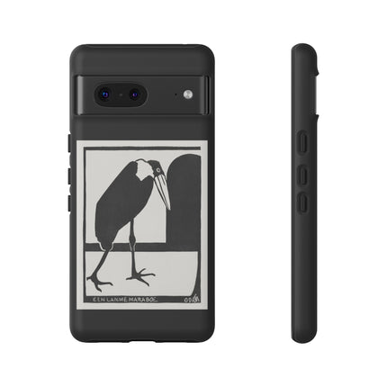 A Lame Marabou by Samuel Jessurun de Mesquita Phone Cases