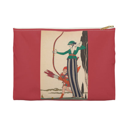 L'Arc Rouge by George Barbier Accessory Pouch