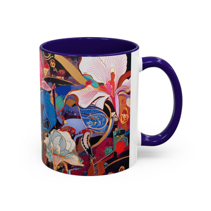 Ethereal Irises Colorful Mugs (11oz, 15oz)