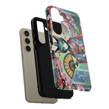 Cyberpunk Geisha Phone Cases