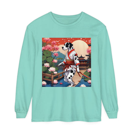 Doberman of the Rising Sun Long Sleeve T-Shirt