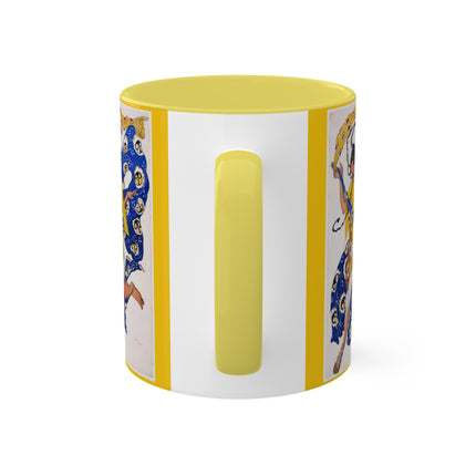 The Butterfly (Costume Design for Anna Pavlova) by Leon Bakst Colorful Mugs, 11oz