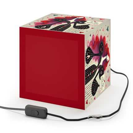 To My Valentine Light Cube Lamp