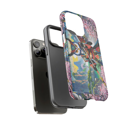 Cyberpunk Samurai Owl Phone Cases