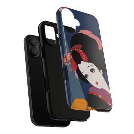 Geisha Portrait Phone Case – Elegant Beauty & Timeless Grace