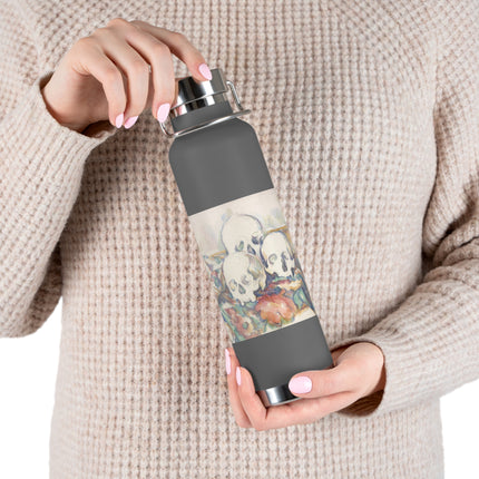 The Three Skulls by Paul Cézanne Copper Vacuum Insulated Bottle, 22oz