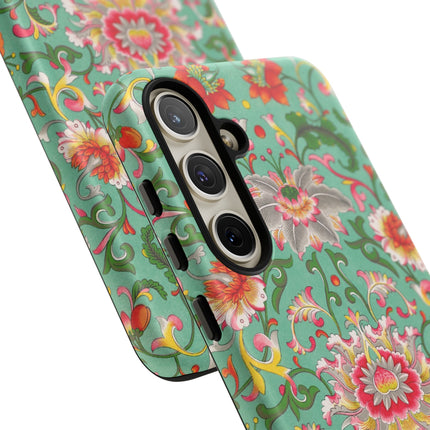 Colorful Floral Pattern by Owen Jones Phone Cases
