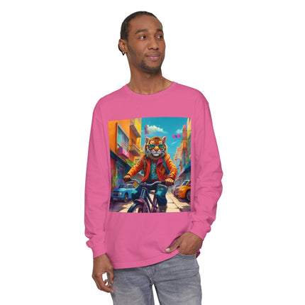 Urban Bike Ride Long Sleeve T-Shirt