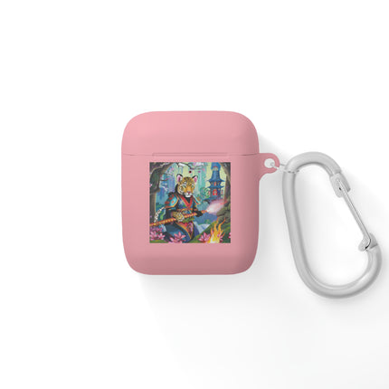 Cyberpunk Leopard AirPods Case Cover
