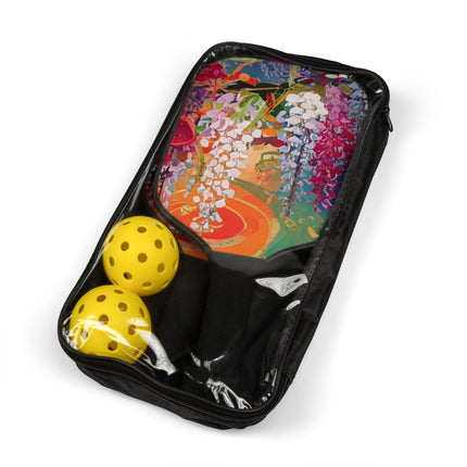 Golden Wisteria Elegance Pickleball Kit