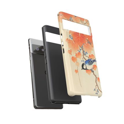 Japanese Bird and Branch by Ohara Koson Phone Cases