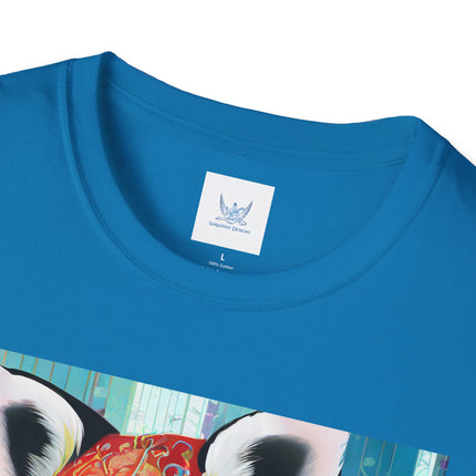 Cybernetic Red Panda Softstyle T-Shirt