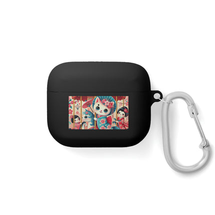 Geisha Kitten's Enchanted Carousel Ride AirPods and AirPods Pro Case