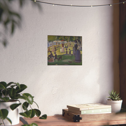 A Sunday on La Grande Jatte by Georges Seurat Matte Horizontal Posters