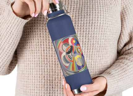 Rythme No. 1 by Robert Delaunay Copper Vacuum Insulated Bottle, 22oz