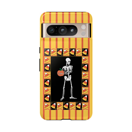 Candy Corn Skeleton Phone Cases