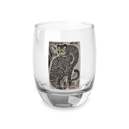 Talismanic Tiger Whiskey Glass