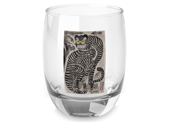 Talismanic Tiger Whiskey Glass