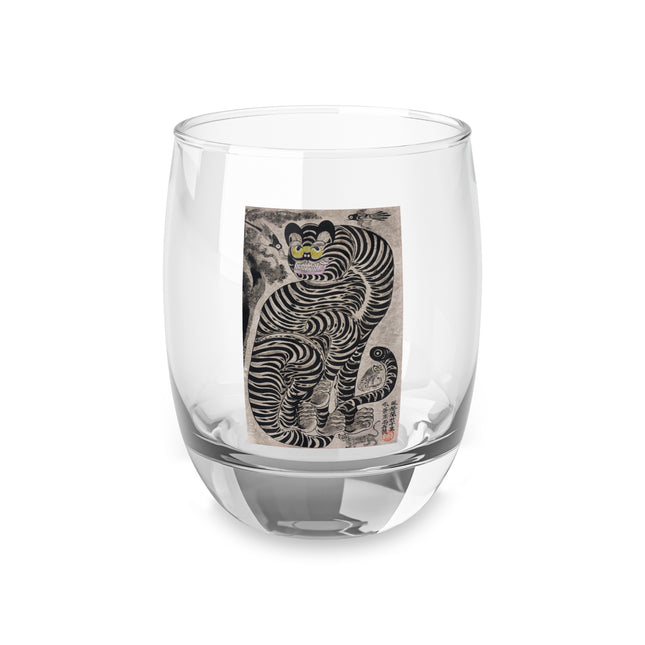 Talismanic Tiger Whiskey Glass