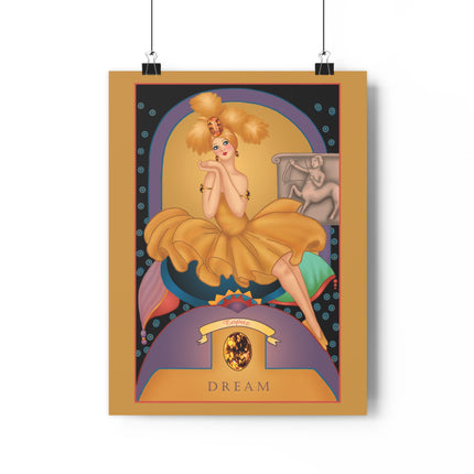 November & Topaz (from the Gem Series) by Sofia Chiostri Giclée Art Print