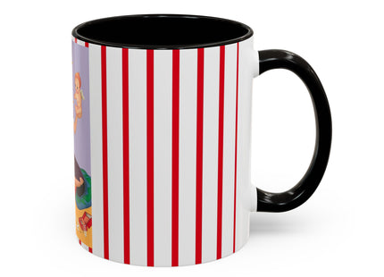 Art Deco Christmas Colorful Mugs (11oz, 15oz)