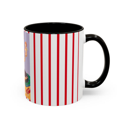 Art Deco Christmas Colorful Mugs (11oz, 15oz)
