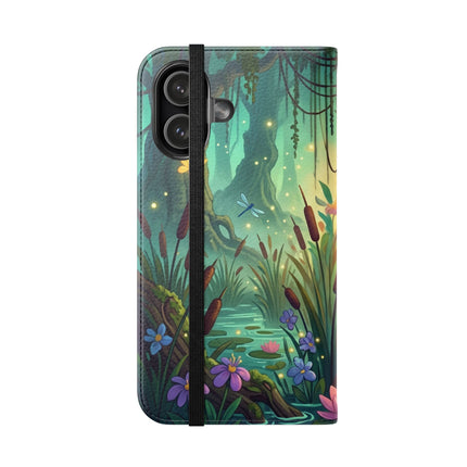 🐊👑 Swamp Tyrant Flip Case – Primal Power & Bog Dominion
