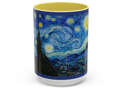 The Starry Night by Vincent Van Gogh Colorful Mugs (11oz, 15oz)
