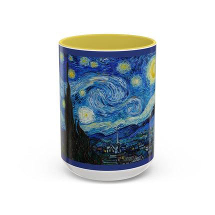 The Starry Night by Vincent Van Gogh Colorful Mugs (11oz, 15oz)