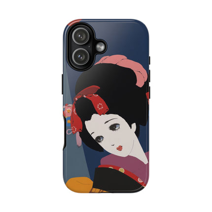 Geisha Portrait Phone Case – Elegant Beauty & Timeless Grace