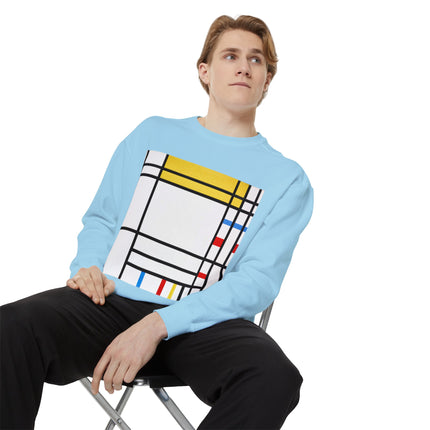 Place de la Concorde by Piet Mondrian Garment-Dyed Sweatshirt