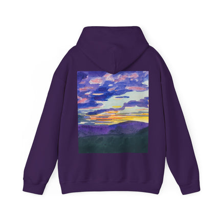 Naturstudie XII by Karl Wiener Heavy Blend™ Hooded Sweatshirt