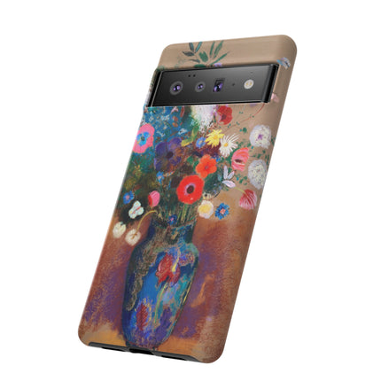 Bouquet of Flowers by Odilon Redon Phone Cases