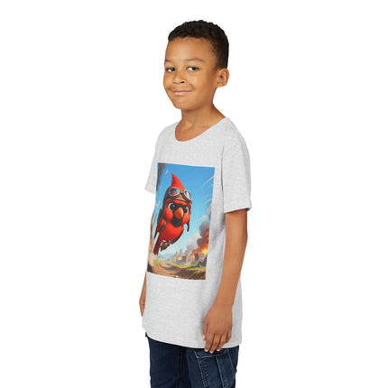 Cardinal Dive Bomber Youth Short Sleeve Tee