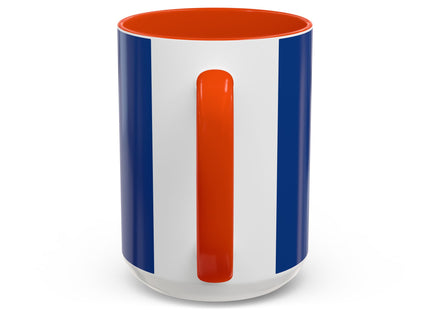 Majestic White Crane Colorful Mugs (11oz, 15oz)