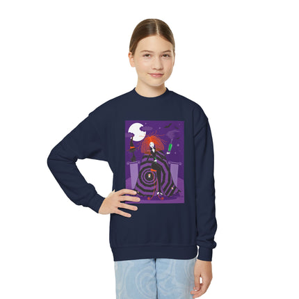 Mystic Elegance Youth Crewneck Sweatshirt