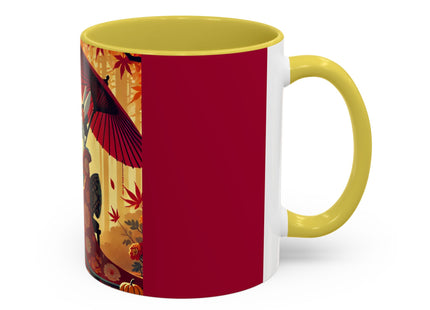 Theatrical Harvest Rabbit Colorful Mugs (11oz, 15oz)