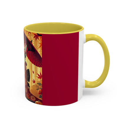 Theatrical Harvest Rabbit Colorful Mugs (11oz, 15oz)